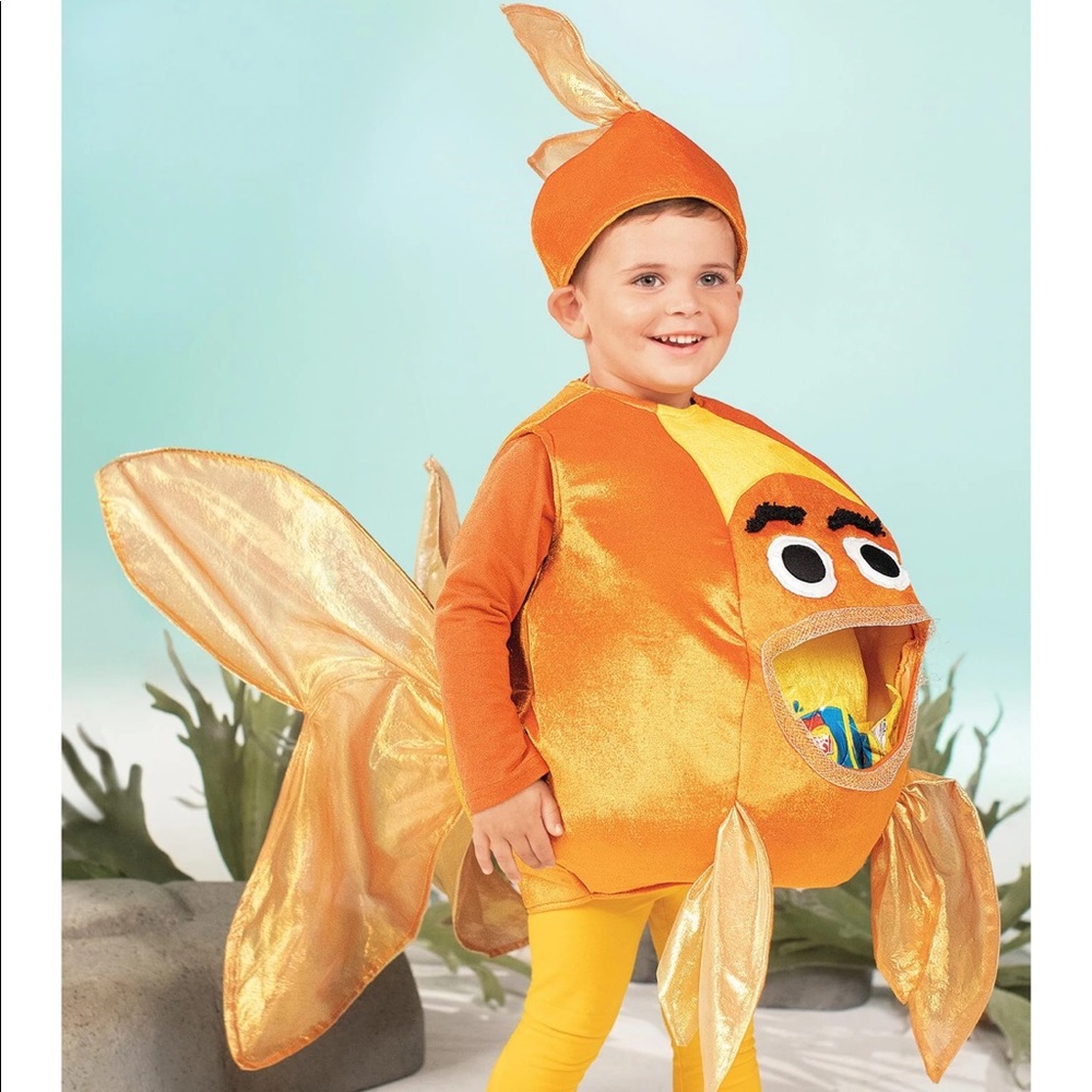 Feed me fish costume- size xs/s